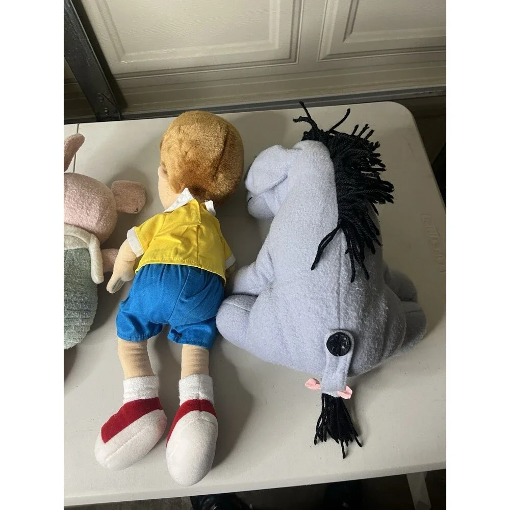Vintage Disney Winnie the Pooh Christopher Robin, Piglet, Eeyore